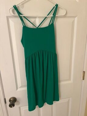 2/$7 Old Navy Kelly Green Double-Strap Sundress